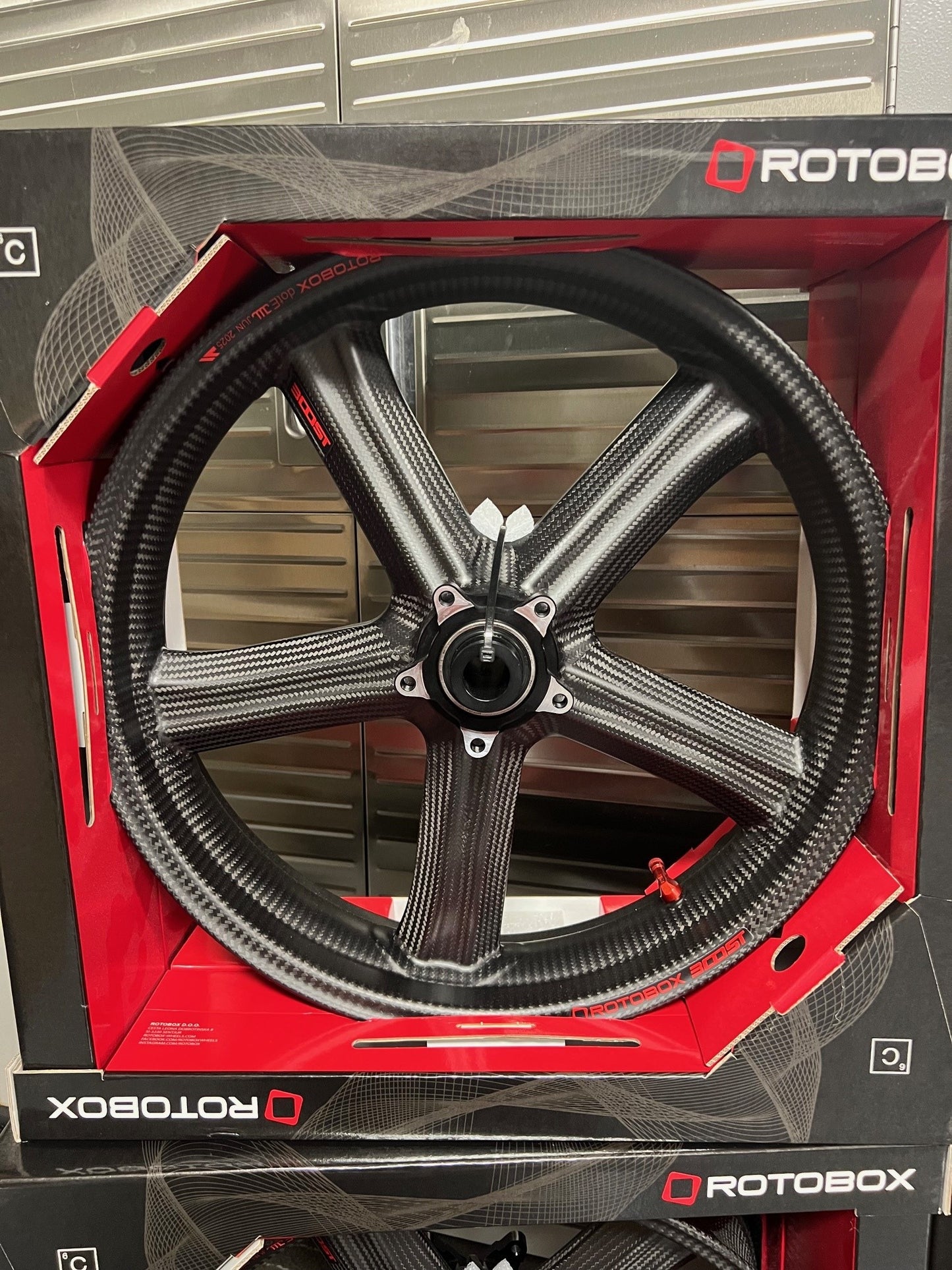 RotoBox Boost Carbon Fiber Wheel Set Hypermotard 698