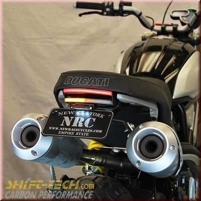ST2012 NRC Ducati Scrambler 1100 Fender Eliminator Kit --- STANDARD PLATE LOCATION S1100-FE
