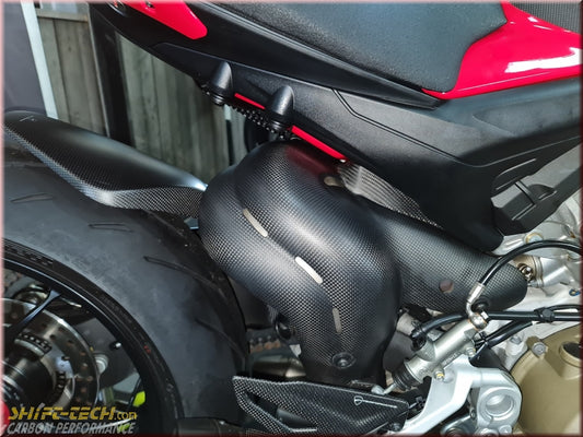 ST2032 Panigale V4/V4S & Streetfighter V4/S - OEM EXHAUST UPPER HEAT GUARD MD-V418-M61