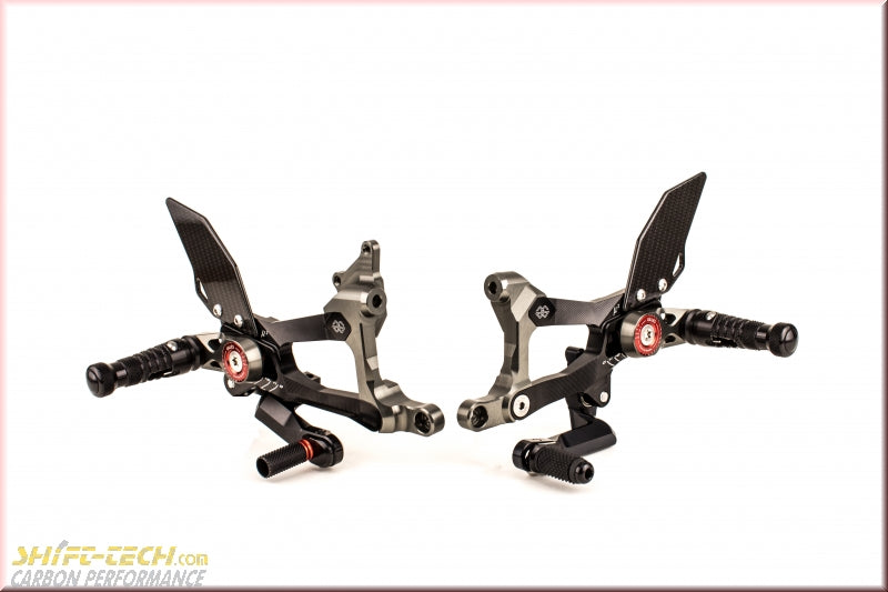 ST177-2 MUE2-D01 GILLES PANIGALE V4/S/R/SP ADJUSTABLE REARSETS