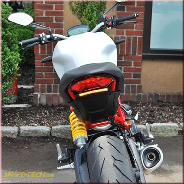 ST1711-1200 NRC Ducati Monster 1200/S Fender Eliminator 17'+ Tail Tidy Kit Led Turn Signals