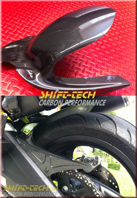 ST127MS CARBON  REAR FENDER/HUGGER MONSTER 696 ALL YEARS -- CLEARANCE SALE !