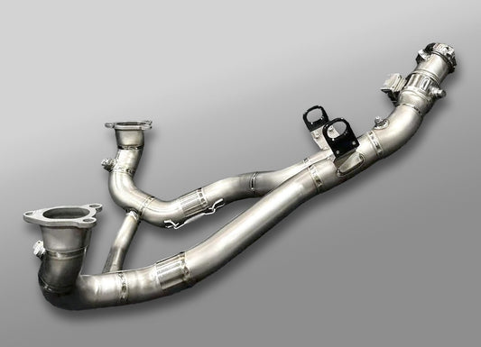 ST4129 SHIFT-TECH BMW R 1300GS CAT-LESS TITANIUM HEADER KIT + VALVE