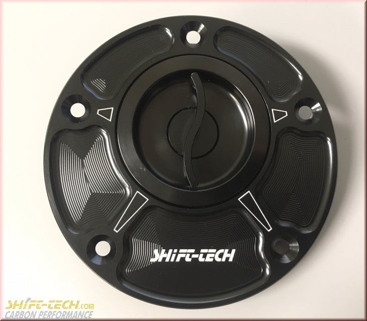 ST754 TWM QUICK RELEASE GAS CAP BLACK ST-EDITION MADE IN ITALY! TDPR.01