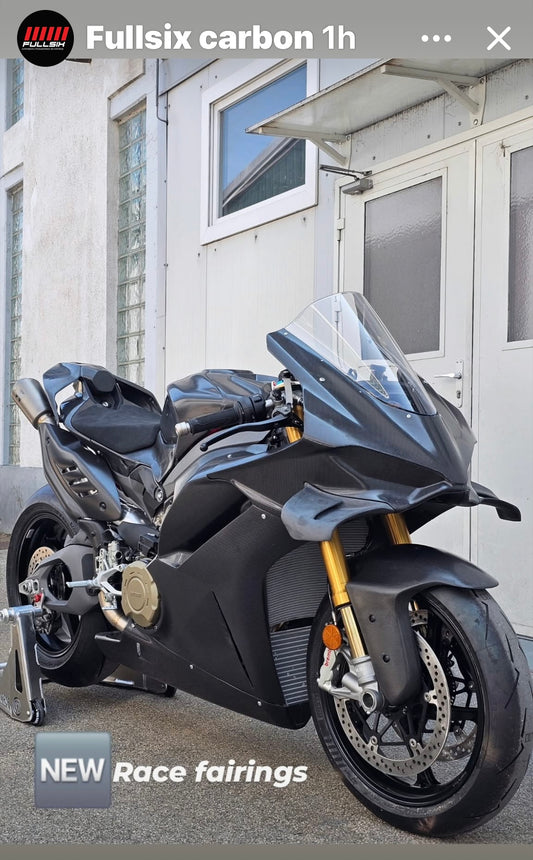 ST2022-41 FULLSIX CARBON RACE BODY WORK KIT  KIT PANIGALE V4 25'+ -- PRE-ORDER NOW
