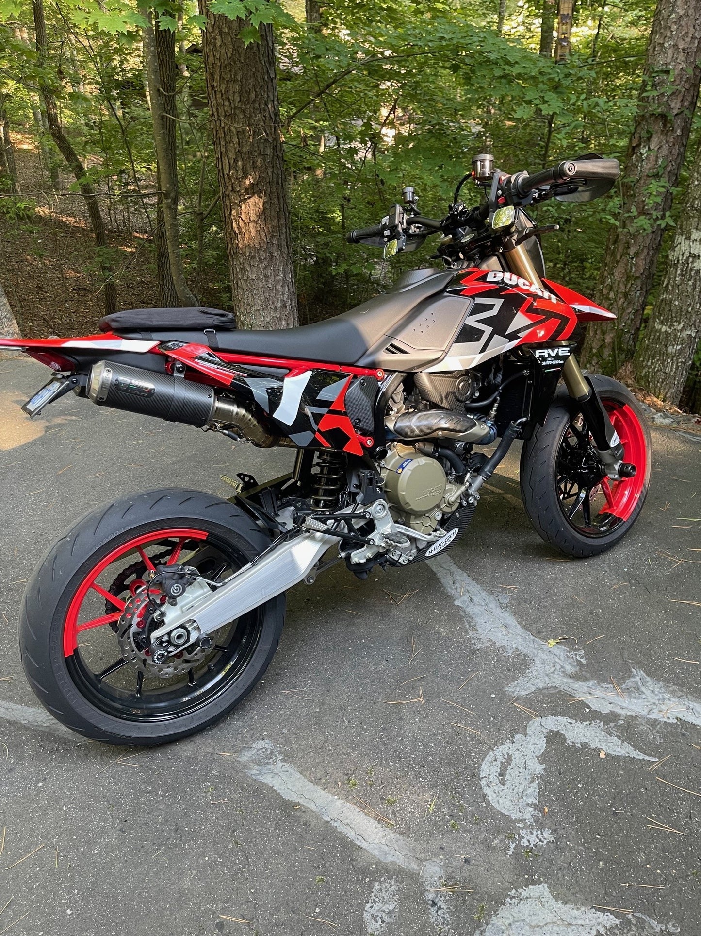 ST3342-3 SHIFT-TECH TITANIUM FULL  RACE SYSTEM WITH DUAL CARBON/TITANIUM MUFFLERS