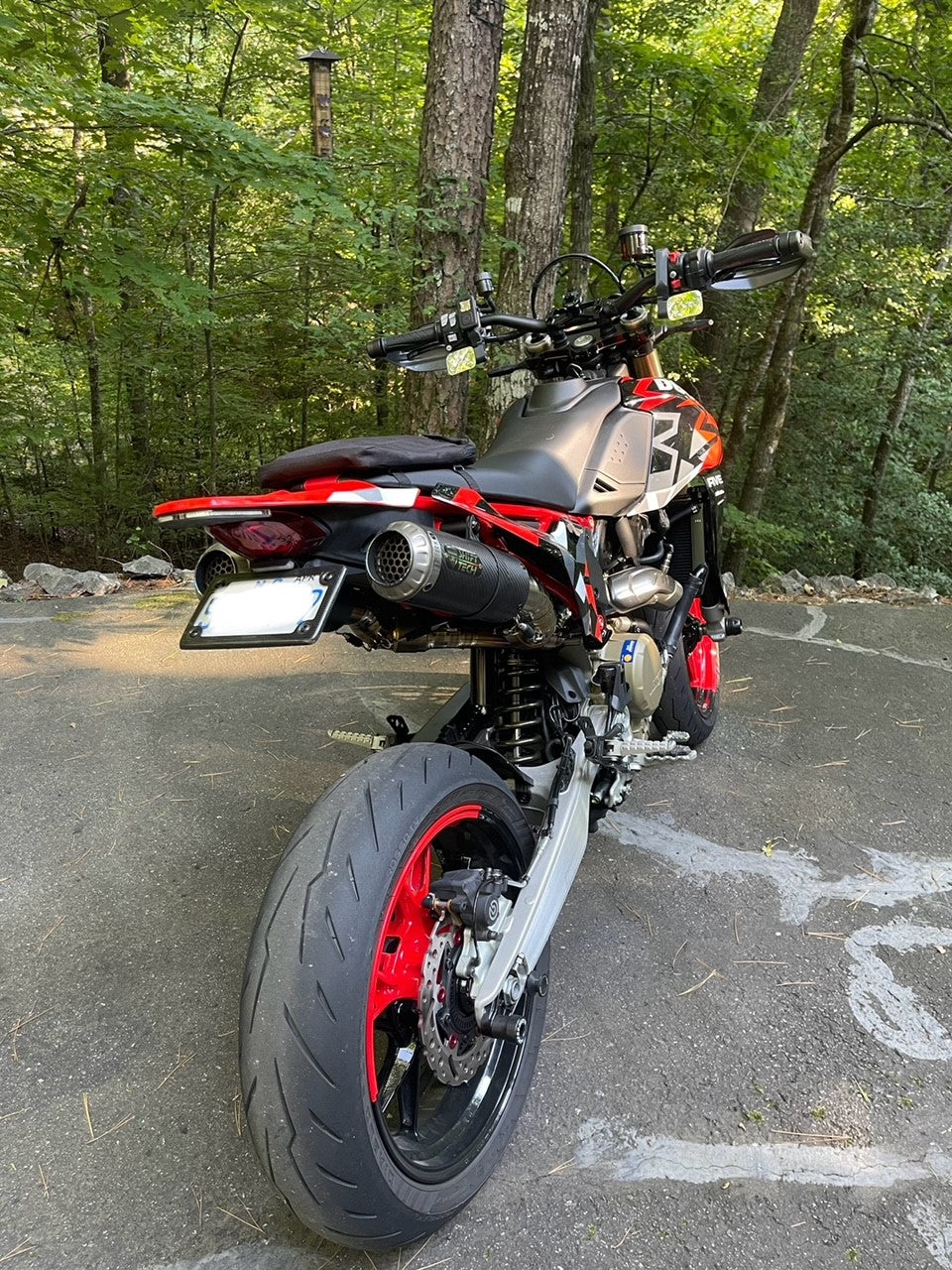 ST3342-3 SHIFT-TECH TITANIUM FULL  RACE SYSTEM WITH DUAL CARBON/TITANIUM MUFFLERS