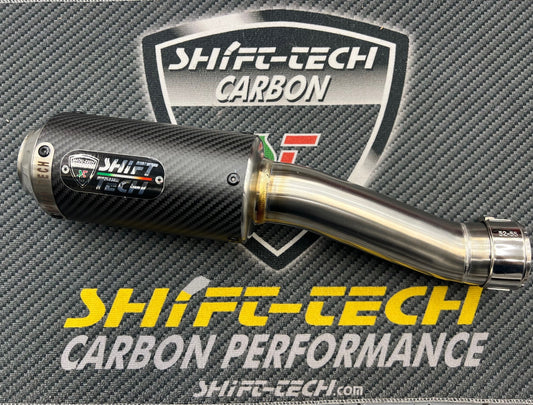 ST1942-25 SHIFT-TECH SLIPON EXHAUST 25/26'+ DUAL SIDED SWINGARM  Streetfighter/Panigale V2