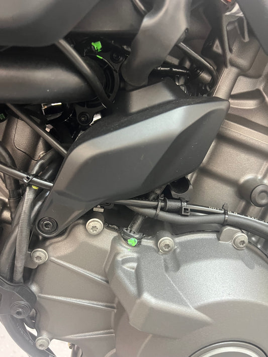 ST4147 STC CARBON SMALL ENGINE COVER LEFT - SATIN