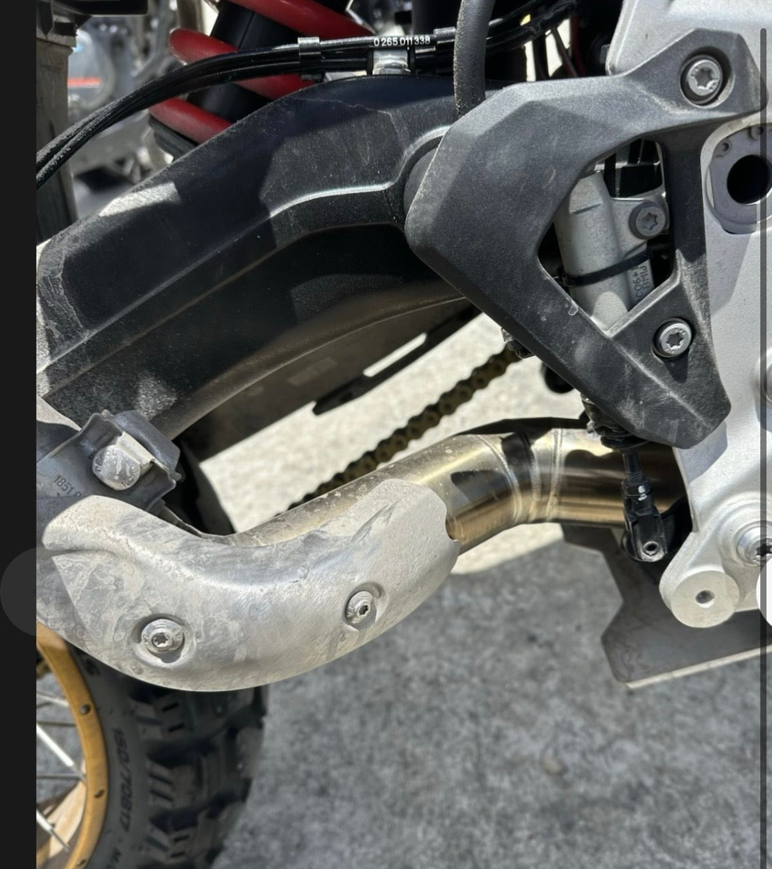 ST2017-17 MID PIPE BMW F900 F850/750 F800GS