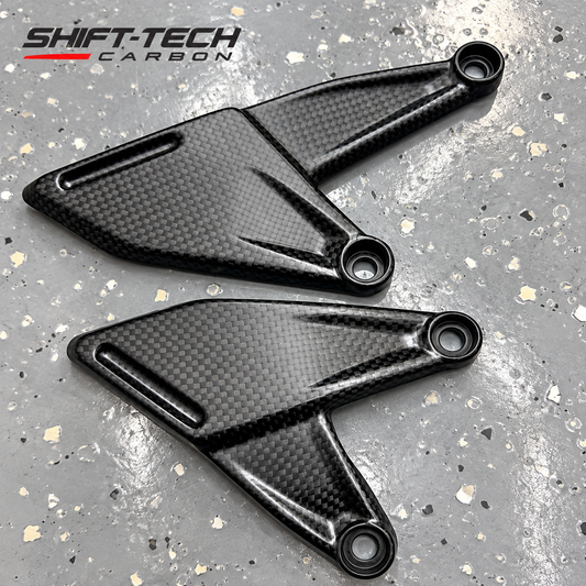 ST4142 STC CARBON HEEL GUARD SET HM890 V2 SATIN