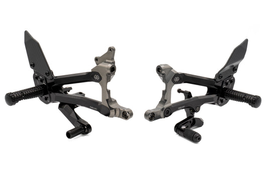 ST177-12 FXR2-D01-B GILLES FXR2  REAR SETS PANIGALE V4/S/SP/R