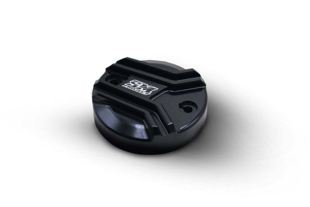 Oberon Performance Black CNC Front Brake Reservoir Cap For Ducati – RES-0004-BLACK