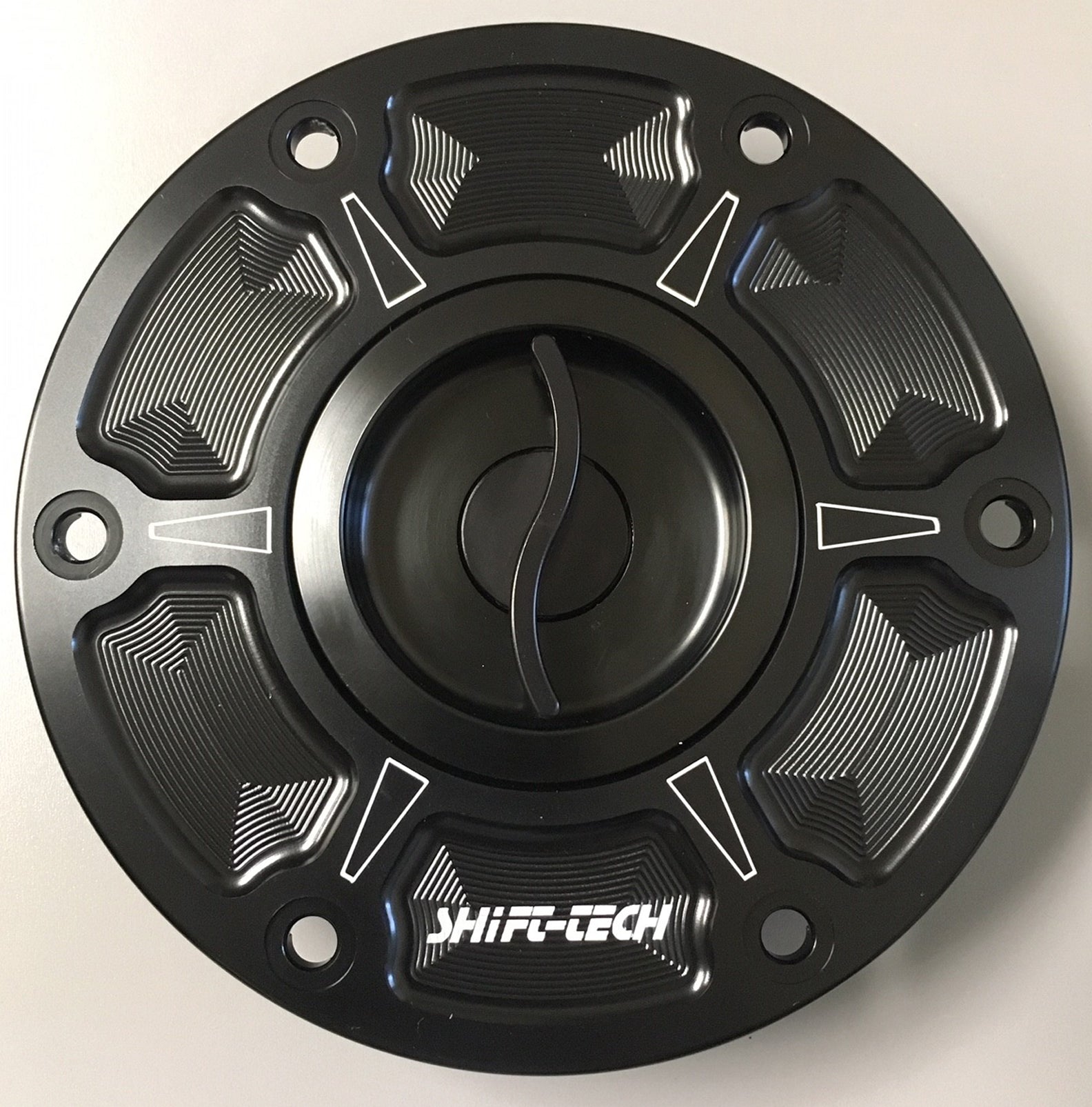 ST1286 TWM QUICK RELEASE GAS CAP BLACK ST-EDITON MADE IN ITALY