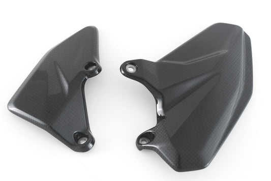 ST2084-19 FULLSIX CARBON HEEL GUARD SET 2-PIECE MULTISTRADA V4 MD-MS21-C21