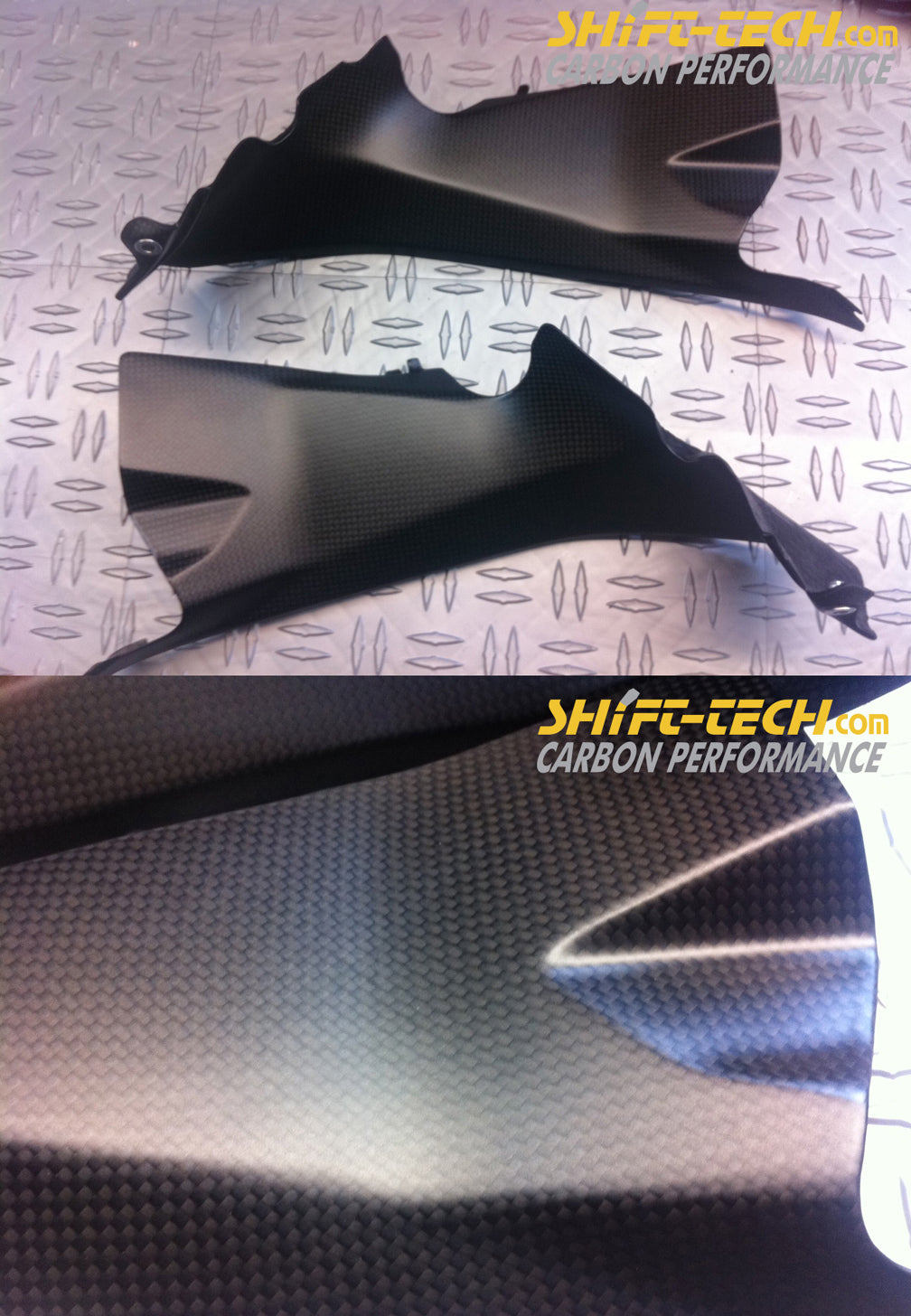 -- ON SALE -- ST508MS CARBON  INTAKE COVERS 899/1199 MATTE