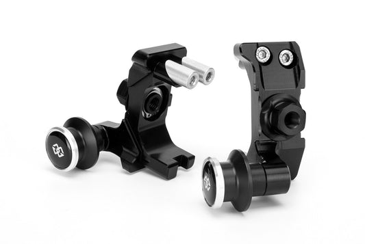 ST896 GILLES AXB-RM04-B MT-07/FZ-07/XSR 700  Chain Adjusters BLACK/BLACK
