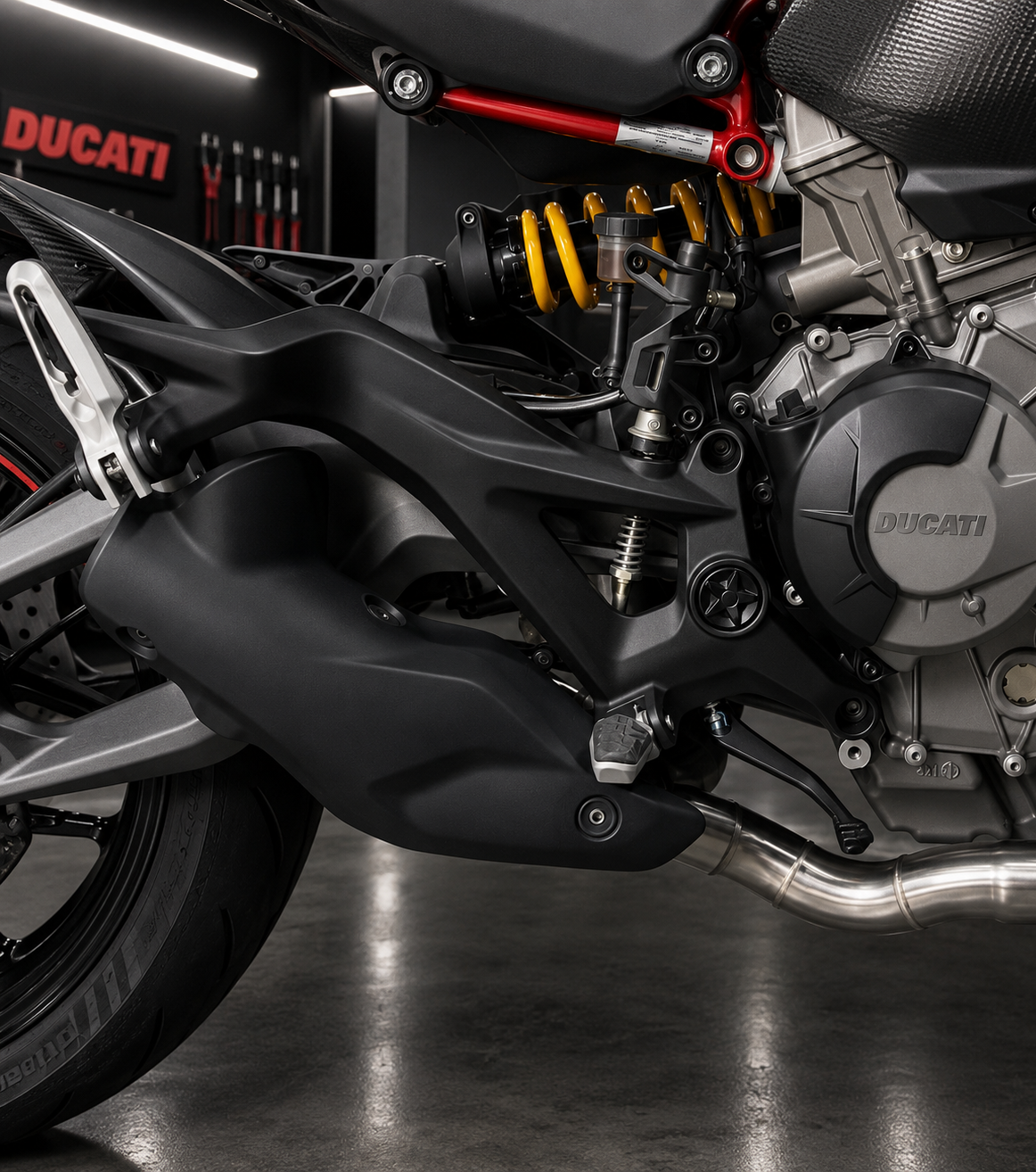 ST2017-27 SHIFT-TECH DECAT PIPE DUCATI MONSTER 890 V2 26'+