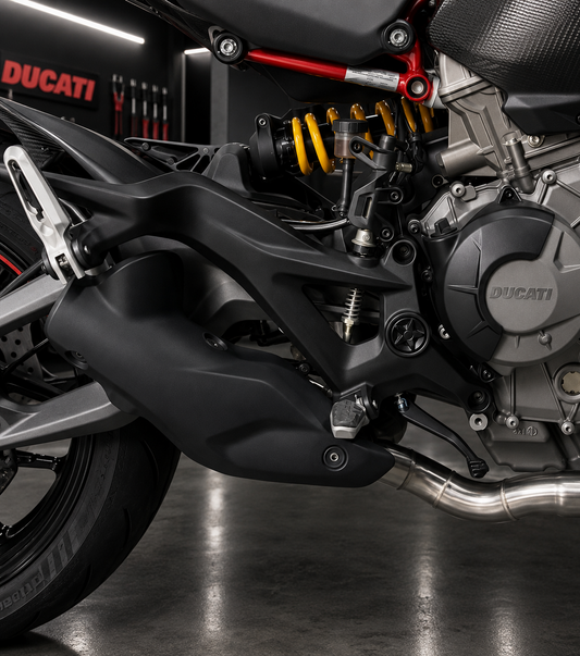 ST2017-27 SHIFT-TECH DECAT PIPE DUCATI MONSTER 890 V2 26'+