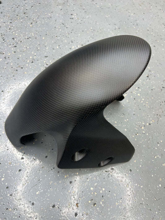ST2025-V2-3 STC CARBON FIBER FRONT FENDER  PANIGALE V2/S STREETFIGHTER V2 25'+ SATIN