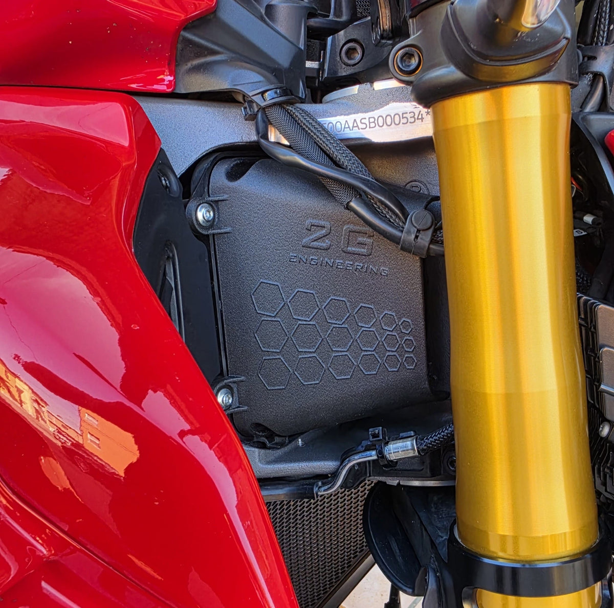 ST3020-4 2G Performance Air Intake Cover Ducati Streetfighter V4/S 25'+