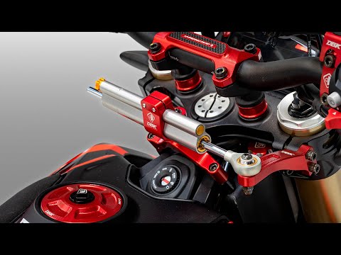 ST4095 Ducabike Hypermotard 698 Complete 3-Piece Ohlins Steering