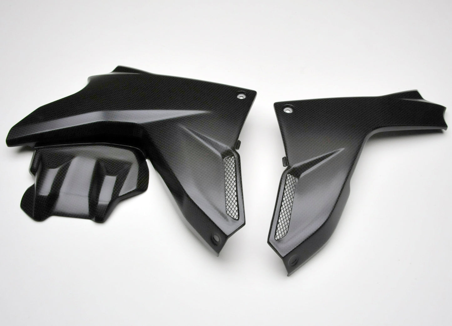 ST2000-38 MD-MS21-C35 FULLSIX CARBON  LEFT LOWER SIDE FAIRING SET MULTISTRADA V4
