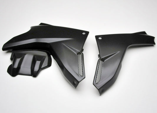 ST2000-38 MD-MS21-C35 FULLSIX CARBON  LEFT LOWER SIDE FAIRING SET MULTISTRADA V4