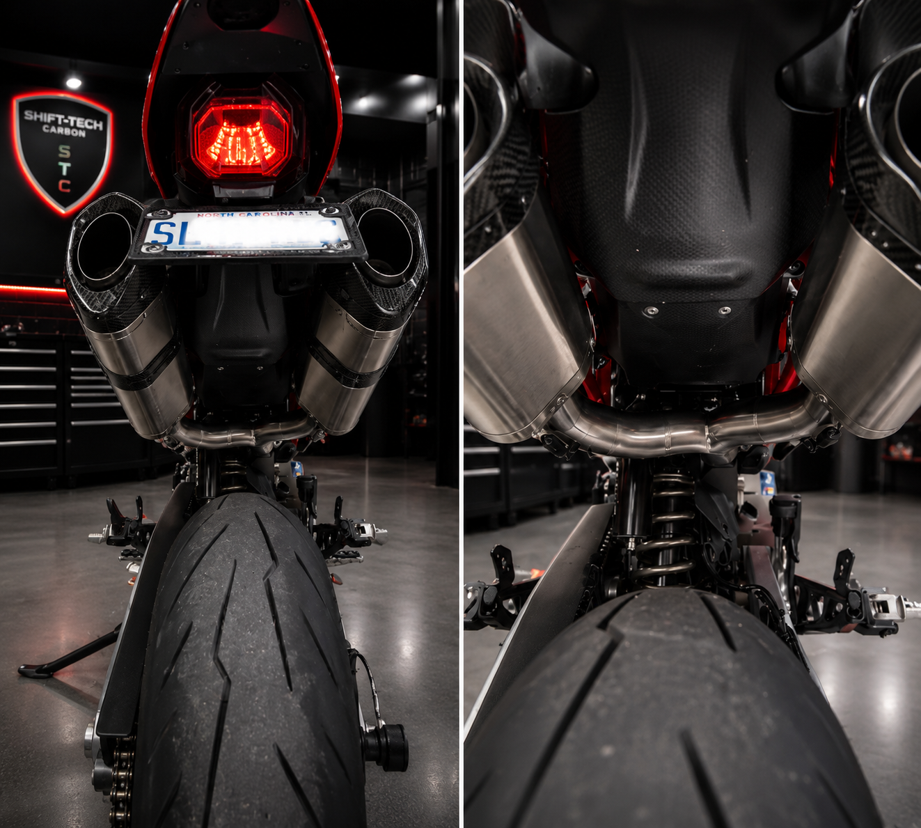 ST3324-EVO FULL TITANIUM RACE SYSTEM WITH DUAL TITANIUM EVO MUFFLERS